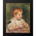 thumbnail image 2 of Renoir, Pierre-Auguste 12x14 Black Modern Framed Museum Art Print Titled - Jacques Fray As A Baby, 2 of 5