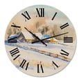 thumbnail image 2 of Designart 1 in Quartz Traditional Wall Clock, 2 of 5