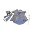 thumbnail image 3 of Sruoe Porch Goose Outfits, 23" Porch Goose Clothes for Lawn Yard and Patio Decoration, Lawn Goose Clothing for Cement Goose Lawn Goose Outfit, Garden Goose Costume, 3 of 6