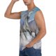 thumbnail image 3 of Fotbe Horses Running Through The Water Men's Camiseta sin Mangas Estampada para Hombres, Playera Casual para Gimnasio, Entrenamiento, Playa-Small, 3 of 7