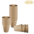 thumbnail image 2 of Peat Pots For Seedlings, Gardening Seed Starter Tray Kit, Biodegradable Eco-Friendly Plant Starting Pots, Khaki 10/50/100 Pcs, 2 of 15