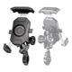 thumbnail image 1 of Base Soporte Antirrobo Porta Celular Para Moto Bicicleta360º, 1 of 8