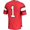 thumbnail image 3 of Men's GameDay Greats #1 Red Illinois State Redbirds Endzone Football Jersey, 3 of 4
