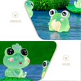 thumbnail image 3 of Frog Figure Tiny Frogs Tabletop Display Resin Assorted Color Glow in The Dark 12Pcs, 3 of 3