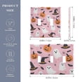thumbnail image 2 of Yayeee Toggle Light Switch Wall Plate 3-Gang 6.37"x4.48" Decorative Outlet Cover, Pink Halloween Ghosts, 2 of 7