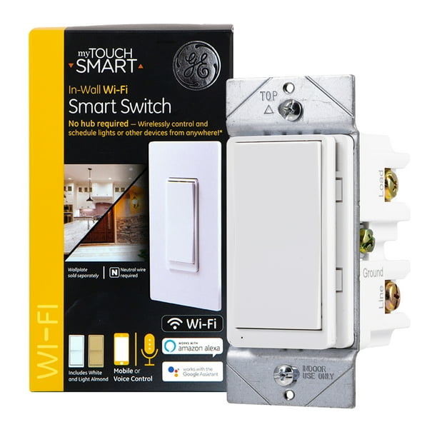 Ge Mytouchsmart Wi Fi Smart Light Switch No Hub Required 40792