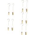 thumbnail image 1 of 10 pcs coatpin Underwear Drying Rack hat Clip with Hooks Bra Drying Rack Boot Drying Holder Boot Hangers Adjustable Clothes Rack Pants, 1 of 5