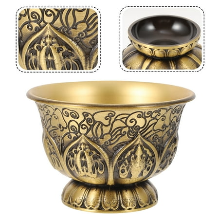 

Buddha Water Cup 1Pc Buddhist Offering Cup Buddha Sacrifice Cup Carved Buddha Offering Tool