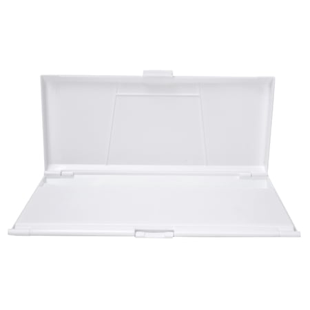 M Buder Paint Palette Portable White Plastic Tray Box 24-Grid Watercolor Drawing Painting Art Tool Supplies[cite: 1]