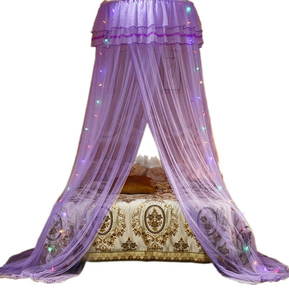 MISSMILE Canopy Bed Curtains,Provides Full Coverage Bed Canopy,Perfect for Bedrooms Bed Tent