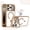 Brown, variant on Phone Case - Luxury Multi-Dimensional Foldable Invisible Bracket Magnetic Phone Case, Suitable for Iphone 17 16 Plus Pro Max 17 Air