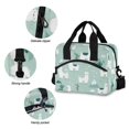 thumbnail image 5 of Insulated Crossbody Lunch Bag 10L Lunch Tote with Adjustable Shoulder Strap for Work Office Picnic Cute Cartoon Llama Pattern, 5 of 6