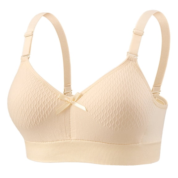 Wutalume Sports Bras for Women Breathable Lightweight - Push-Up Sports Bra with Adjustable Support, Perfect for Yoga, Gym, Running,Complexion 34