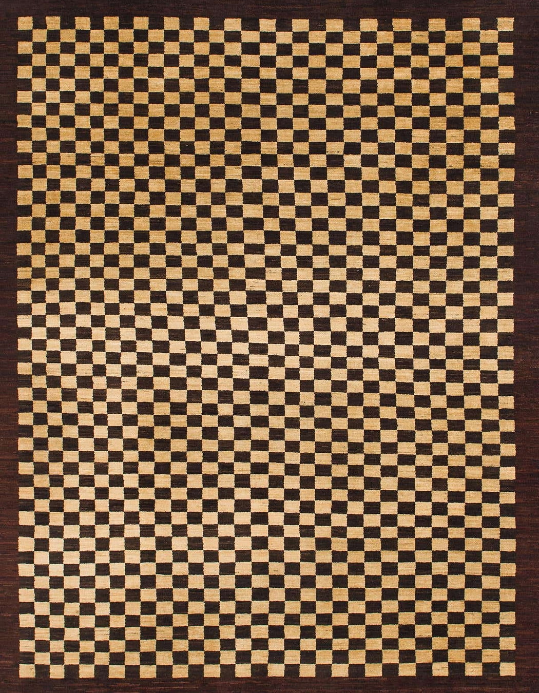 Ahgly Company Indoor Rectangle Abstract Red Checkered Area Rugs, 6' x 9 ...