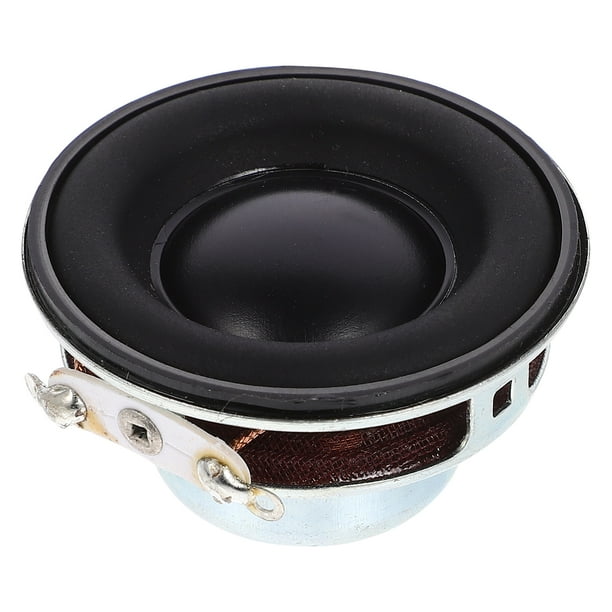 EeaseMX 1 altavoz de rango completo de 40 mm, 4 ohmios, 5 W, ideal para aficionados al bricolaje, con imán de neodimio de goma de arco plano, altavoz HiFi