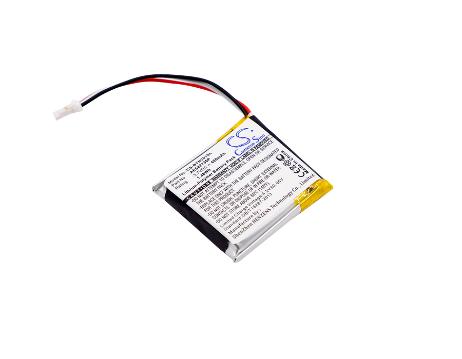 Replacement Battery For Bushnell 3.7v 400mAh / 1.48Wh GPS, Navigator