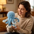 thumbnail image 4 of EQWLJWE Plush Toys Stuffed Animals,Adorable Fluffy Plush Stuffed Animal,Colorful Toy Armed Jellyfish Soft Stuffed Baby Soft Doll Gift, 4 of 7