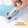 thumbnail image 4 of Stapler, Office Stapler, Stapler for Desk Portable Staplers Office Supplies (Blue) C1011, 4 of 7