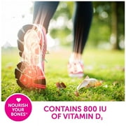 Caltrate 600+D3 Calcium and Vitamin D Supplement Tablets - 120 Count