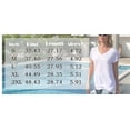 thumbnail image 2 of Camisetas casuales de manga de pétalo de verano con cuello en V para mujer Zhivalor WRMH-1249-4, 2 of 5
