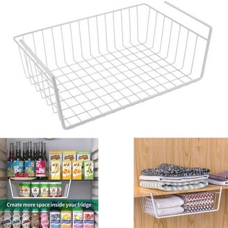 HSS Metal Wire Basket Shelving Storage Organizer, 16