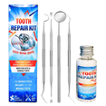 thumbnail image 1 of Kit 5 Reparación Dental Perlas Herramientas Dientes Postizos, 1 of 6