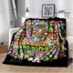 thumbnail image 2 of Game My Singing Monsters manta estampada con brida, manta cálida, manta de picnic, suave y cómoda, regalo de cumpleaños, 2 of 4