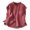 Hot Pink, variant on hotojiny Womens Sleeveless Button down Shirt Summer Cotton Linen Blouse Cute Ruffle Beach Vaction Basic Tank Top