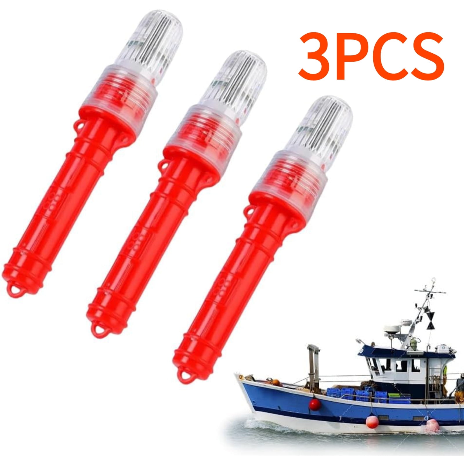 Boat Flares (2-Pack) – US Coast Guard Approved Marine Emergency Flares, Waterproof & Visible up to 10 Miles