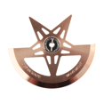 thumbnail image 3 of Rotor de movimiento de reloj con peso oscilante de estrella de cinco puntas para relojes mecánicos Rosa, 3 of 9