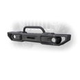 thumbnail image 1 of Fits 2018-2023 Jeep Wrangler JL DV8 Offroad Bumper FBJL-10 Modular Design; Direct Fit; Mounting Hardware Included; With Bull Bar; With Full Length Wings And Stubby Center, 1 of 8