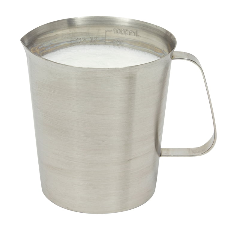 Juvale, Measuring Cup, 32 oz Stainless Steel with Handle, 1000ml