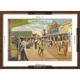 thumbnail image 5 of Art.com Boardwalk, Carolina Beach, North Carolina Art Print, Brown Frame Wall Art, 23" x 17", 5 of 5