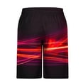 thumbnail image 3 of WAENQINLA Big and Tall Swim Trunks Men 5 Inch Elastic Waist Sports Board Shorts Quick Dry Drawstring Swimsuit with Pockets, 3 of 4