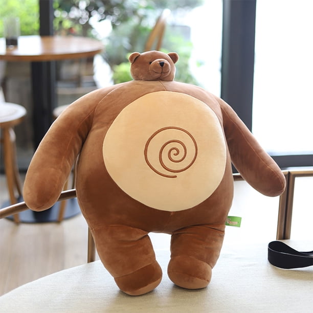 mmirethe Petit Oreiller Ours en Peluche Petites Têtes Grand Corps Muscle Raton Laveur Jouet Doux pour la Peau Câlin Oreillers Coussin Cadeaux Éléphant 22CM mmirethe Petit Oreiller Ours en Peluche Petites Têtes Grand Corps Muscle Raton Laveur Jouet Doux pour la Peau Câlin Oreillers Coussin Cadeaux Éléphant 22CM