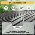 thumbnail image 4 of 9.7' x 7.6' Outdoor Metal Storage Shed, Steel Garden Shed, Tool Storage Shed for Backyard, Patio, Lawn, 4 of 8