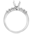 thumbnail image 3 of Pompeii 1/2ct Diamond Engagement Semi Mounting Ring Setting 14K (G/H,I1), 3 of 4