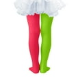 thumbnail image 6 of Girls' Colorful Tights Cotton Stretch Seamless Leggings Comfortable Kids' Festive Party Leggings 2-8Y, 6 of 7
