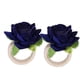 thumbnail image 3 of 2 unids/bolsa simulación flor servilleteros modernos servilletero decoraciones de mesa para boda, 3 of 8