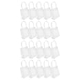 thumbnail image 4 of 20 Bolsas de Regalo Transparentes con Asa para Boda, Reutilizables Dulces, Navidad, 13 X 15 7 cm, 4 of 5