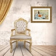 thumbnail image 3 of Cezanne, Paul 14x11 Gold Ornate Wood Framed with Double Matting Museum Art Print Titled - Bottle and Fruits, 3 of 4