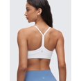 thumbnail image 2 of Top Deportivo CRZ YOGA Butterluxe Sin Aros Cuello en V Blanco Talla L, 2 of 5