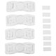 thumbnail image 1 of BRIGHTFUFU 4 Uds. Botones para gafas de natación, botones de correa para gafas, hebillas para gafas de natación, botones para gafas, 1 of 7