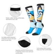 thumbnail image 4 of Saiise Bluey Funny Socks Men Women Boys Kids Adults Novelty Graphic Crew Tube Socks Crazy Design Casual Dress Socks for Sports,Running,Travel, 4 of 7