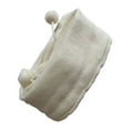 thumbnail image 4 of UJNDER Winter Warm Knitted Socks High Tube Over Knee Leg Warmers Thick Woolen Stacked Stockings White, 4 of 5