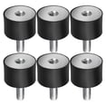 thumbnail image 1 of Miangastore Motor Generator Accessories Rubber Mounts Metal 6Pcs 1.18X1.18X1.69In, 1 of 8