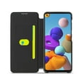 thumbnail image 2 of Dteck Folio Wallet Case For Samsung Galaxy A21S, Lightweight PU Leather Magnetic Flip Stand Case Hard Protective Cover,Black, 2 of 9