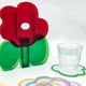 thumbnail image 1 of Jarrón decorativo innovador BuyWeek con forma de flor acrílico transparente, 1 of 12