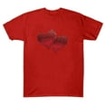 thumbnail image 4 of FDGIU ‌Women's Love Heart Graphic Tee - V-Neck Valentine T-Shirt Comfy Casual Blouse Gift, 4 of 5