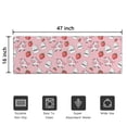 thumbnail image 5 of Pink Cow Milk Strawberry Pattern Door Rugs,Washable Non Slip Door Mats Indoor,Decorative Door Mats,Entry Mat Indoor for Entrance,Bedroom,Kitchen,Bathroom,16"x47", 5 of 6